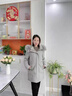 恰凡（QIAFAN）中老年媽媽羽絨服女裝冬季2025新款洋氣高端大毛領(lǐng)中長(cháng)款保暖外套 綠灰色 XL  （90斤-115斤） 曬單實(shí)拍圖