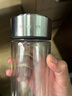 富光玻璃杯雙層 帶茶隔大容量隔熱茶杯高檔商務(wù)泡茶車載水杯透明杯子 曬單實(shí)拍圖