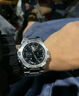 卡西歐（CASIO）手表男GSHOCK鋼鐵黑暗之心時(shí)尚藍牙太陽(yáng)能防水運動(dòng)學(xué)生電子表禮物 GST-B400D-1A 堅毅黑銀 曬單實(shí)拍圖