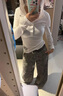 冶芷美式朋克長(cháng)袖連帽T恤防曬罩衫修身春秋薄紗上衣女辣妹 字母印花連帽上衣白色 S 曬單實(shí)拍圖