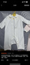 優(yōu)衣庫嬰幼兒寶寶壓線(xiàn)連體衣長(cháng)袖爬爬服嬰兒衣服25秋冬新款478819 01 乳白色 70cm 曬單實(shí)拍圖
