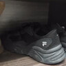 FILA斐樂(lè )女鞋跑步鞋火星二代復古老爹鞋運動(dòng)鞋休閑慢跑鞋MARS Ⅱ 黑色-BK-F12W141116F 38 曬單實(shí)拍圖