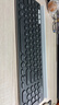 羅技（Logitech）時(shí)尚系列K780無(wú)線(xiàn)藍牙鍵盤(pán) 辦公鍵盤(pán) 手機Mac 平板iPad鍵盤(pán)雙模 筆記本電腦鍵盤(pán)薄膜 帶支架多設備 K780黑色 曬單實(shí)拍圖