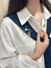 妖嬈貓胸針高檔女士輕奢大氣西服別針胸花生日三八節女神禮物婦女節禮品 白玉蘭花高檔胸針三件套【精美禮盒裝】 曬單實(shí)拍圖
