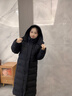曲恩娜超長(cháng)款羽絨服女到腳踝過(guò)膝冬季加厚東北極寒哈爾濱防寒零下40度男 高端黑色 （男女同款） XS XS 適合100斤以?xún)?曬單實(shí)拍圖