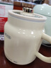 JIEXG養生壺 熱牛奶杯 養生杯 煮茶花茶銀耳靜音 熱牛奶神器燒水壺辦公室燒水杯 熱奶杯 0.8L 【升級容量】多功能燉煮 曬單實(shí)拍圖