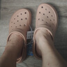 斯凱奇泡泡鞋丨松糕底洞洞鞋沙灘女涼拖鞋耐磨夏季 曬單實(shí)拍圖