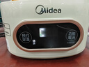 美的（Midea）花漾0膠水全玻璃全自動(dòng)養生壺 多功能煮茶壺 母嬰燒水壺恒溫電熱水壺煮茶器花茶壺1.2L YS12B102 曬單實(shí)拍圖