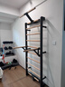 絕影墻系列·XW5肋木架家用健身器材壁掛式多功能訓練康復壓腿拉伸架 櫸木款/深灰【升級套件】 曬單實(shí)拍圖
