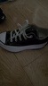 匡威（Converse）官方 Run Star Hike低幫帆布流星厚底鞋黑色168816C 黑色/168816C 36 曬單實(shí)拍圖