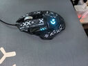 羅技（G）G502 HERO主宰者游戲鼠標電競鼠標有線(xiàn)RGB機械配重競技FPS吃雞宏cf送男友男生禮物 G502HERO+印花集防滑貼+鼠標墊 曬單實(shí)拍圖