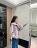 LPOX外套女短款連帽通勤外套女2025年新款春秋款小個子寬松休閑夾克 紫色 高品質(zhì) (版有里布) M 100-110斤 曬單實拍圖