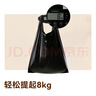 京東京造 背心式垃圾袋50*65cm*300只 8μ0.8絲 手提廚房家用加厚袋大號 曬單實(shí)拍圖
