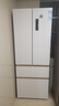 美菱（MeiLing）小確杏502升法式四開(kāi)門(mén)冰箱70cm寬制冰超薄嵌入大容量變頻底部散熱國家補貼BCD-502WFP9CZX杏悅白 曬單實(shí)拍圖