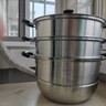 美廚（maxcook）304不銹鋼蒸鍋28CM 三層復底 燃氣爐電磁爐通用 曬單實(shí)拍圖