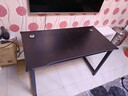湯能優(yōu)品電腦桌臺式家用電競游戲桌套裝簡(jiǎn)約辦公臺學(xué)習桌臥室書(shū)桌寫(xiě)字桌子 【永夜黑】單桌-120*60CM 碳纖維紋理臺面 曬單實(shí)拍圖