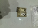 絲亞吉索菲亞款掛衣桿底座法蘭座特厚全鋁合金衣座衣架座衣桿固定座衣托 全鋁款3.0厚香檳色兩個(gè)（41克） 曬單實(shí)拍圖