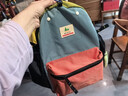 SHUKIKU兒童書(shū)包幼兒園一年級書(shū)包小學(xué)生背包男女生戶(hù)外旅游雙肩包橙紅M 曬單實(shí)拍圖