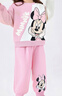 Disney baby迪士尼女童套裝兒童10A抑菌衛(wèi)衣衛(wèi)褲中小童裝秋季兩件套 粉色 100 曬單實拍圖