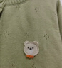 優(yōu)奇嬰兒衣服開(kāi)衫春秋款男童女童寶寶毛衣外套兒童毛衣上衣外出服 曬單實(shí)拍圖