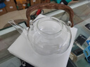 憶壺茶煮茶壺套裝電陶爐煮茶器辦公室玻璃泡茶壺燒水電陶爐可保溫茶具 1.1L透明壺+1500W爐 曬單實(shí)拍圖