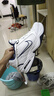 耐克NIKE男訓練鞋老爹鞋AIR MONARCH IV運動鞋 415445-102白藍42.5 曬單實拍圖