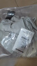 頂峰保羅（Dingfengbaoluo）美式高街褲子男秋季壓褶休閑寬松闊腿工裝長(cháng)褲VK01白灰色XL 曬單實(shí)拍圖
