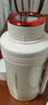 摩飛電器（Morphyrichards）電熱水壺 便攜式燒水壺 家用戶(hù)外旅行1L大容量雙層304不銹鋼保溫防燙旅行電水壺電熱水杯MR6061白 曬單實(shí)拍圖