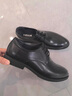 百麗（Belle）正裝皮鞋男內增高婚鞋真皮緩震商務(wù)鞋A1095AM3預售 黑色【經(jīng)典款】 39 (245mm) 曬單實(shí)拍圖