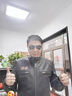 MDNG哈雷機車(chē)皮衣外套摩托車(chē)騎行服復古哈雷風(fēng)男士成熟個(gè)性酷帥四季秋黑色小牛皮軟2XL 曬單實(shí)拍圖