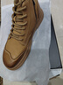 皓頓（HAUT TON）男靴頭層牛皮馬丁靴復古英倫風(fēng)工裝靴新品男士休閑戶(hù)外高幫鞋 卡其色-單鞋【熱賣(mài)款】 43 (適合運動(dòng)鞋44碼) 曬單實(shí)拍圖
