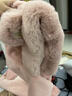 恒源祥帽子圍巾手套一體2025冬季圍脖連帽女口罩保暖秋冬三件套 [彷兔毛-三件套]刺繡愛(ài)心熊-粉色 收藏+加入購物車(chē)=送退貨寶 曬單實(shí)拍圖