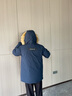 波司登極寒鵝絨大毛領(lǐng)25年冬羽絨服男女情侶同款寬松極寒加厚外套 曬單實(shí)拍圖