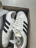 adidas T頭鞋 VL COURT復古板鞋德訓鞋男女阿迪達斯輕運動(dòng) 漢玉白/黑色/樹(shù)脂黃   42 曬單實(shí)拍圖