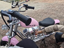 暴風(fēng)騎士?jì)和妱?dòng)車(chē)摩托車(chē)小哈雷兩輪電動(dòng)單驅3-12歲代步童車(chē)C12尊享版粉 曬單實(shí)拍圖