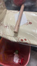 Jidaocook硅膠揉面墊食品級家用大號搟面墊和面墊案板包餃子墊面板烘焙墊 大號【帶搟面杖】70*50+面刀 標準厚度 曬單實(shí)拍圖