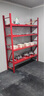 消防器材架紅色貨架消防站消防員裝備存放架展示架滅火器放置架 1米高2層主架 長(cháng)200cm*寬50cm 層載600斤 曬單實(shí)拍圖