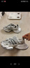 adidas FOS系列輕機甲鞋-賽博XLG RUNNER DELUXE厚底跑鞋阿迪達斯   灰/晶白/淺灰（推薦女生選小半碼）   37 曬單實(shí)拍圖