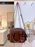 Amazing Song乙頌吐司包中號牛皮單肩斜挎包百搭通勤波士頓包時(shí)尚手提枕頭包女 曬單實(shí)拍圖