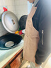 光多拉防水圍裙廚房防油污家用做飯無(wú)袖工作服男士女士通用家務(wù)清潔粉色 曬單實(shí)拍圖