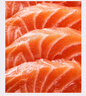 【腩背雙拼】冰鮮挪威三文魚(yú)刺身180g/盒 曬單實(shí)拍圖