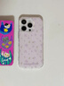 馭舵韓系紫色小碎花適用蘋(píng)果17promax手機殼iphone16新款15pro女款14清新春天溫柔13小眾森系 紫色小碎花單殼 iphone 17 Pro Max 曬單實(shí)拍圖