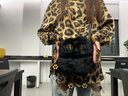 大英博物館安德森貓包包女包萌貓毛絨手機包單肩斜挎包新款送女友生日禮物 曬單實(shí)拍圖