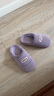 大嘴猴大嘴猴棉拖鞋女秋冬男居家加絨加厚保暖防寒棉鞋家用毛絨拖鞋 紫色 40-41 (270mm) 曬單實(shí)拍圖