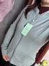 小野和子修身防曬衣女士輕薄透氣冰絲防曬服夏季遮陽(yáng)外套女薄款a7 薄霧灰 XL 曬單實(shí)拍圖