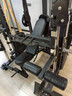 研博（YANBO） 史密斯機商用綜合訓練器臥推深蹲架家用龍門(mén)架多功能健身器材 裸機+150KG片+凳【送貨包安裝】 曬單實(shí)拍圖
