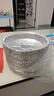 美進(jìn)家（MEIJINJIA）空氣炸鍋錫紙碗大號50只食品級鋁箔盤(pán)加厚空氣炸鍋專(zhuān)用紙墊錫紙盒 曬單實(shí)拍圖