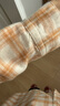 無(wú)印良品（MUJI）女式 法蘭絨 襯衫式夾克女外套25年秋季女裝 BC2POA5A 暗黃色格紋 M （160/84A） 曬單實(shí)拍圖