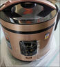 半球電飯煲 西施煲老式操作簡(jiǎn)單老人家用小型不粘內膽柴火飯帶蒸籠大容量電飯鍋 半球-5升金色西施款帶蒸籠（適合4-7人）  5L 曬單實(shí)拍圖