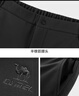 駱駝（CAMEL）加絨傘兵女褲寬松直筒戶(hù)外防潑水運動(dòng)褲 J25CA6L6017 幻影黑 M 曬單實(shí)拍圖